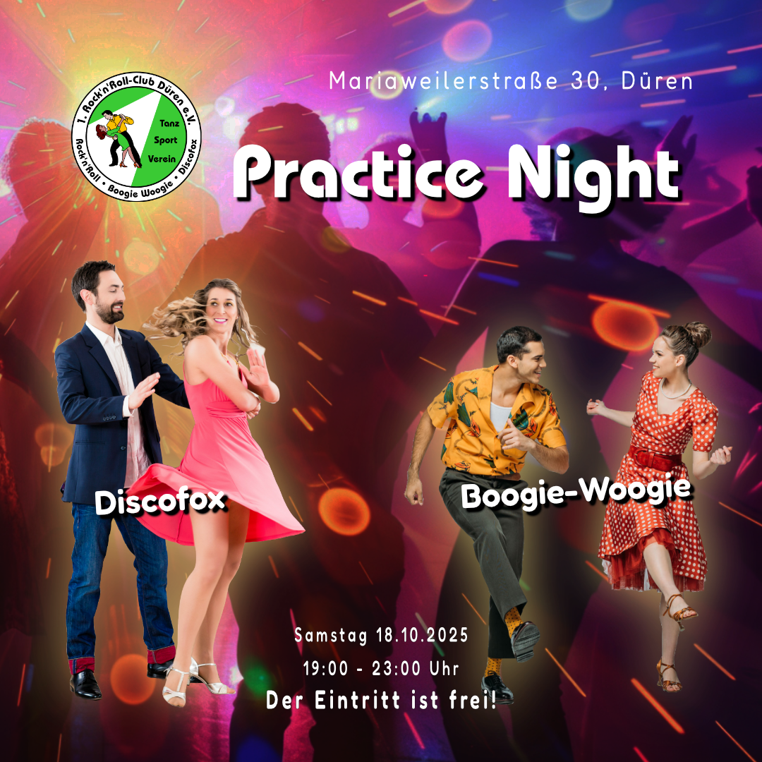 20251018 Practice Night Discofox und Boogie-Woogie