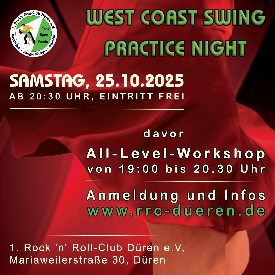 20251025 Practice Night West Coast Swing