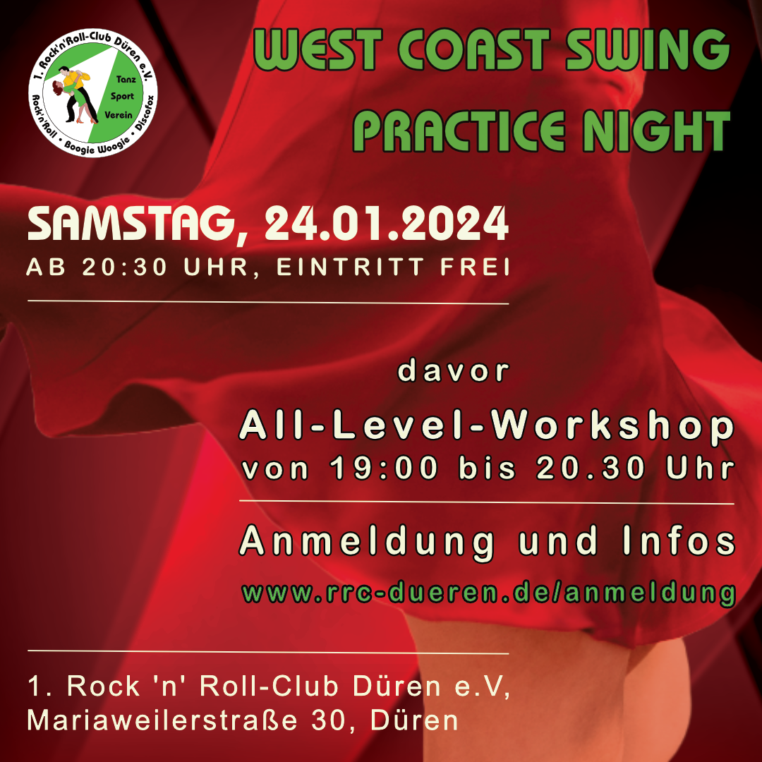 20260124 Practice Night West Coast Swing